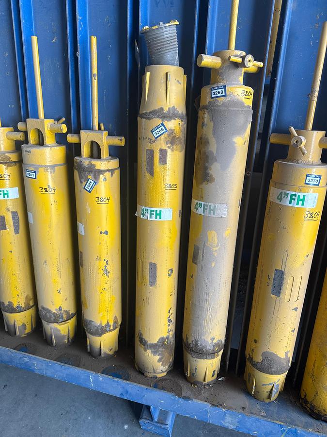Used (10) Hydraulic Cylinders / Actuators  4'' FH Connection