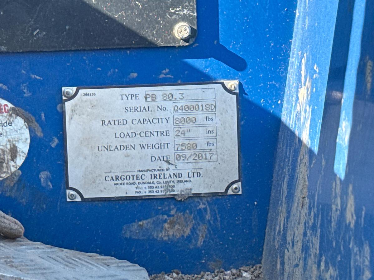 Used 2011 Bright Coop Flatbed Trailer with a Princeton PB80 2011 Piggy Back