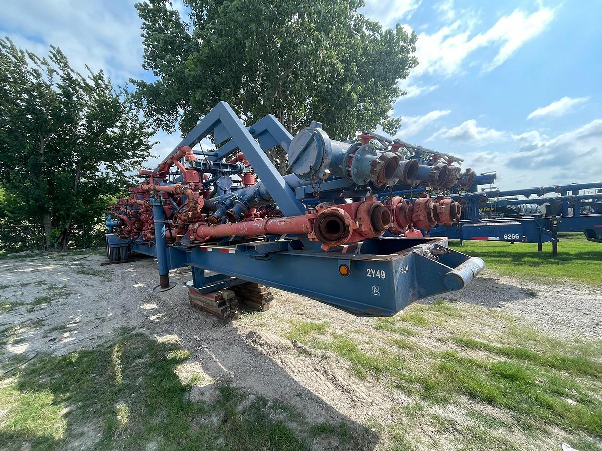Used 2012 Worley Welding Works Frac Missile Manifold Trailer