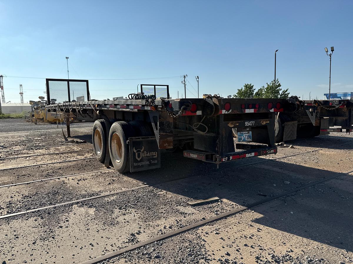 Used 2011 Bright Coop Flatbed Trailer with a 2011 Princeton PB80