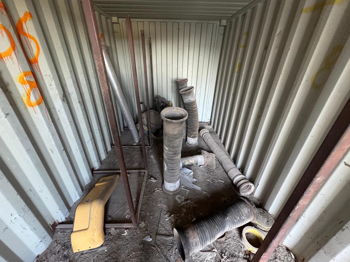 Used 20' Conex Shipping Container with Contents