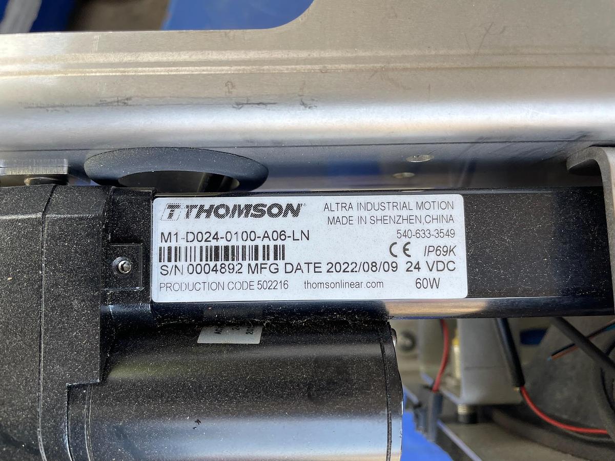 Used Kinetrol 09 Pneumatic Actuators with Load Cell & Gel Slide Door Assembilies - Air Actuators