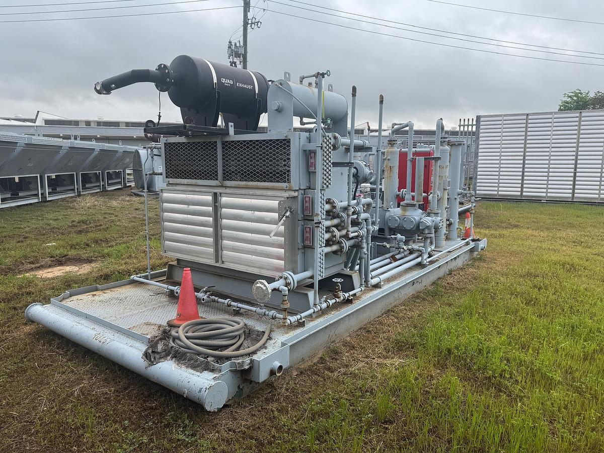 Used 2020 Engine-Driven Natural Gas Compressor, Skidded