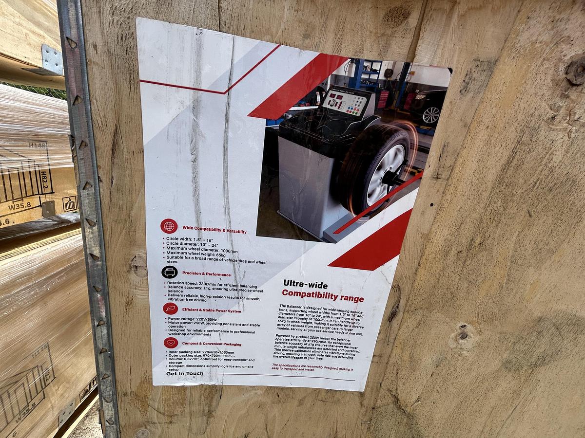Used TBM Intelligent High-precision Wheel Balancing Machine (UNUSED)