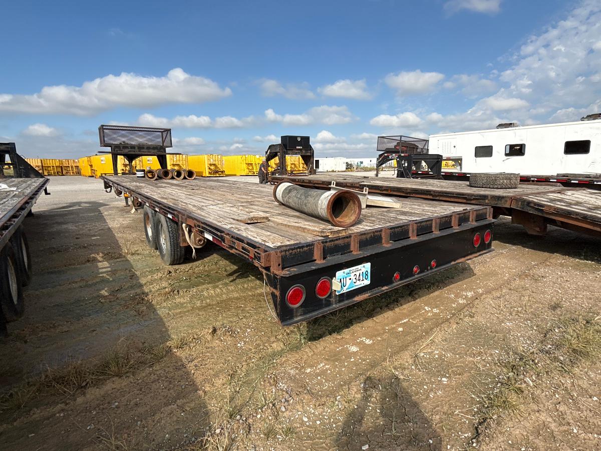 Used 32FT Single Axel Gooseneck Trailer