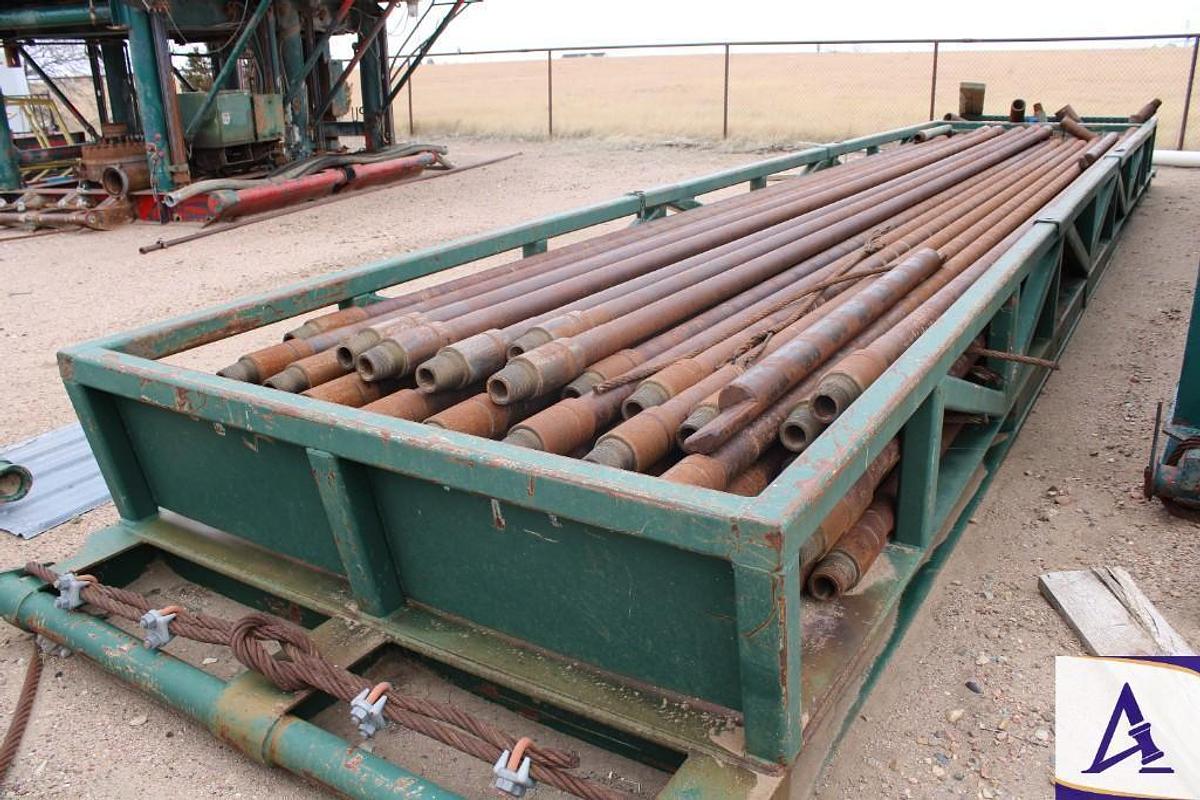 Used (8700')JTS. - 4"FH, G-105, 14.40lbs Drill Pipe