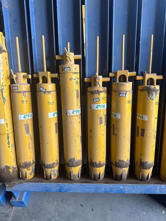 Used (11) Hydraulic Cylinders / Actuators 4'' FH Connection