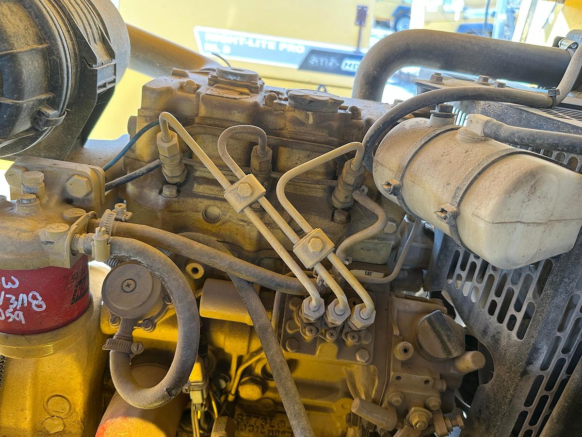 Used Allmand Maxi-Lite V Light Plant with Cat Engine Inoperable.