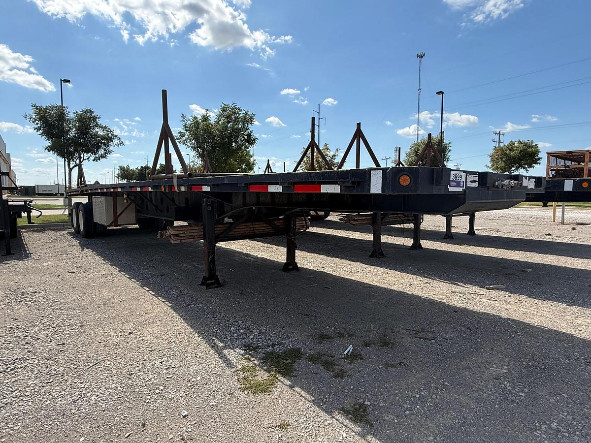 Used 2011 Viking 40Ft Flatbed Trailer
