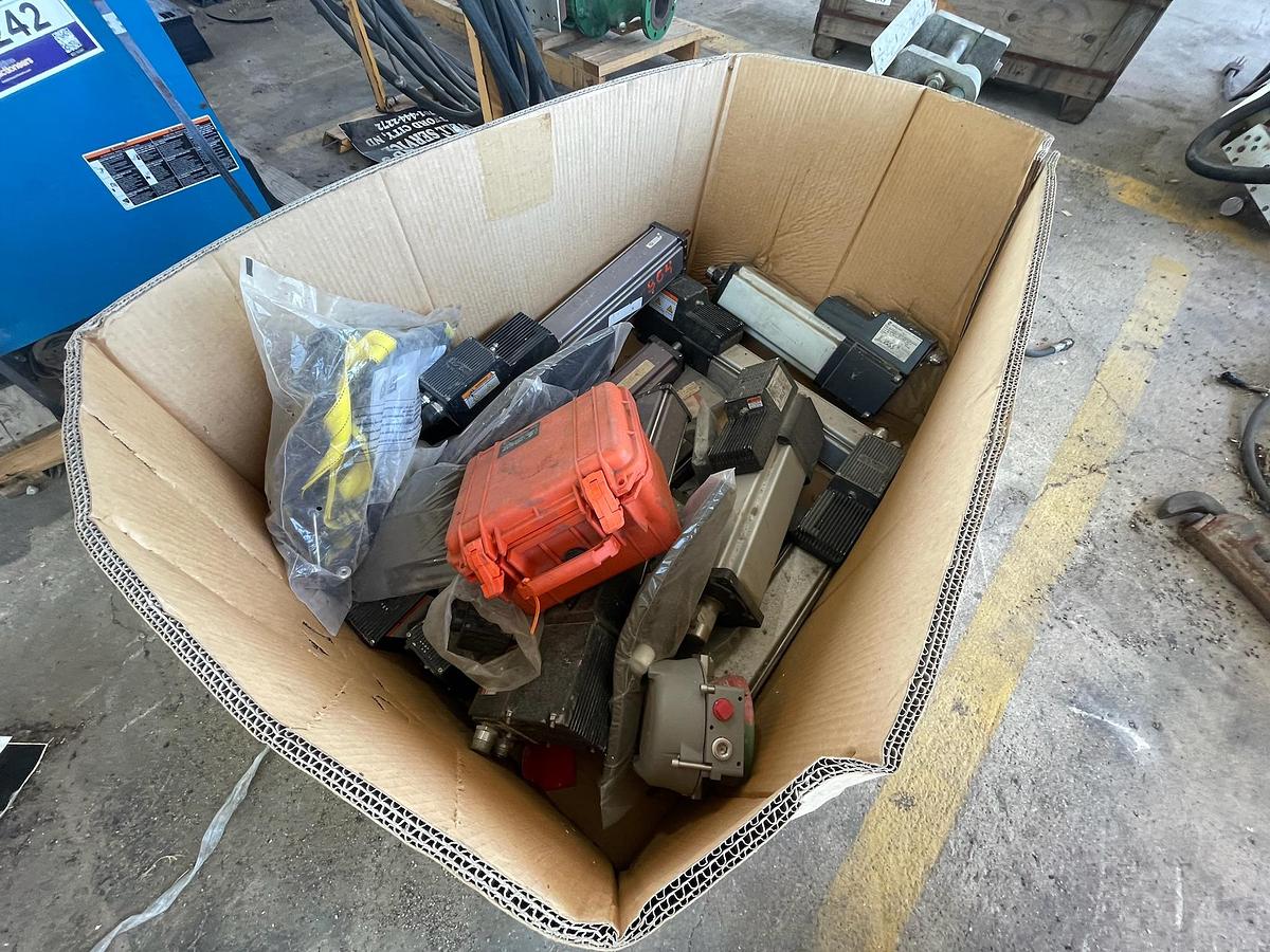 Used Box of Actuators