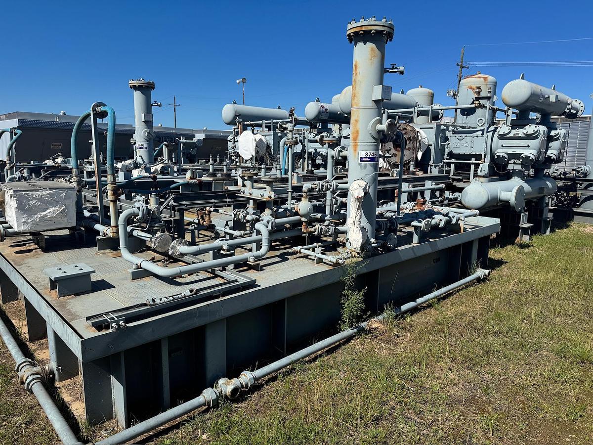 Used 2014 Ariel Natural Gas Compressor Package, Skidded