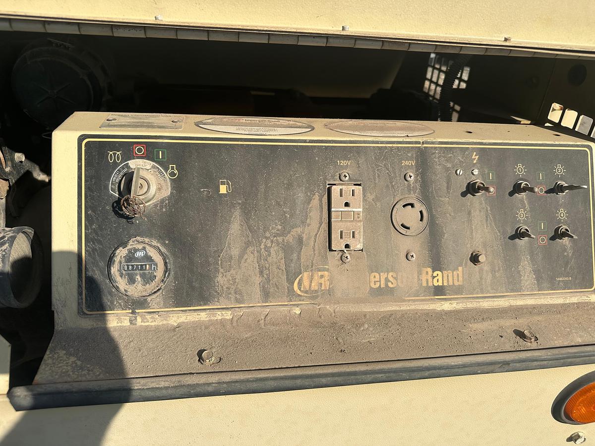 Used Ingersoll Rand 8KW Light Plant with KubotaEngine