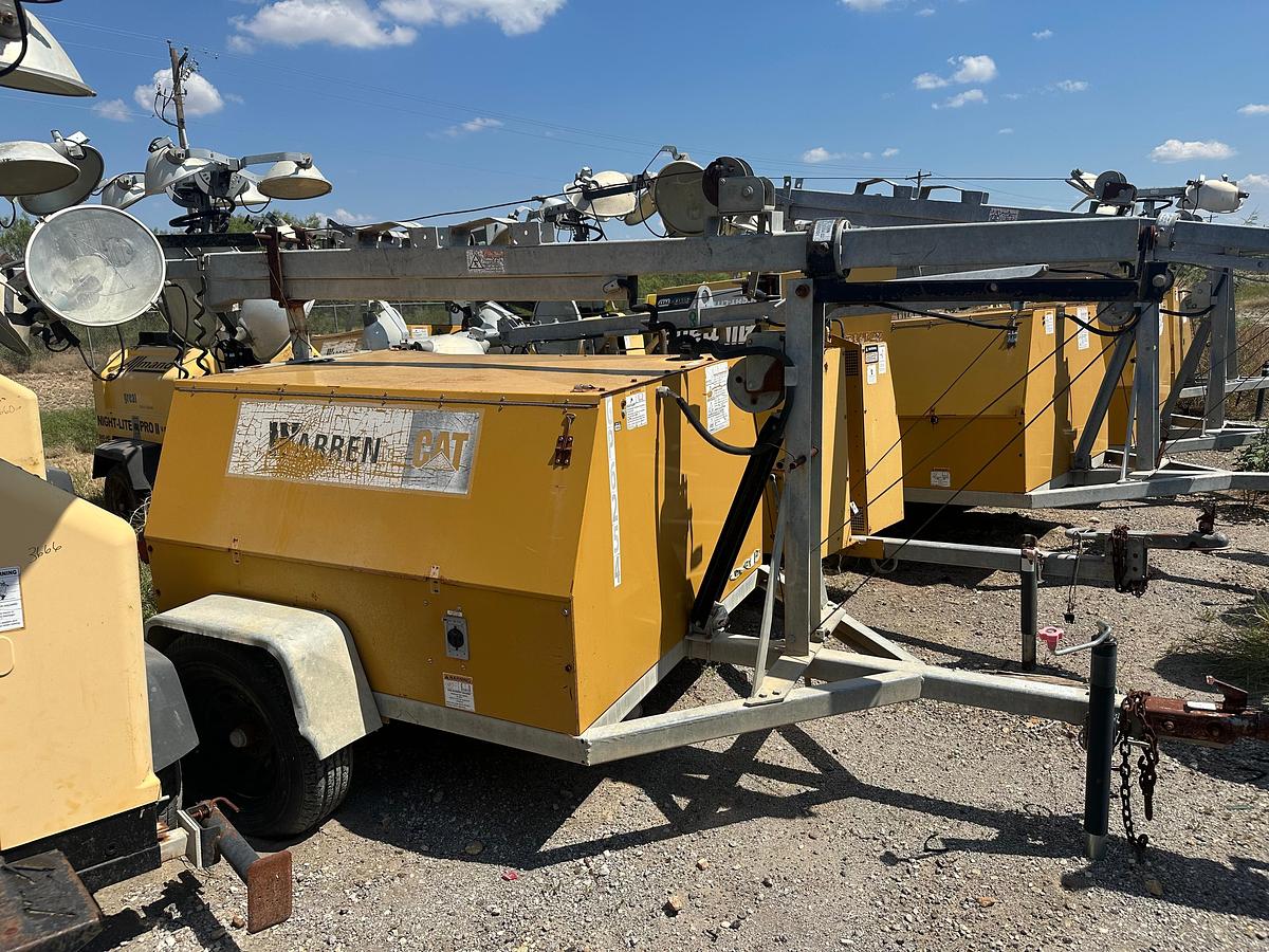 Used Warren Power Systems 20KW Light Plant with CAT Engine