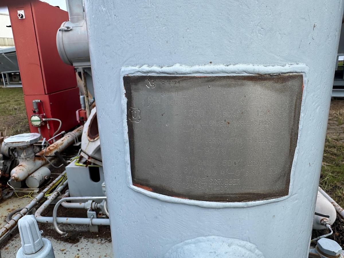 Used 2011 Engine-Driven Reciprocating Gas Compressor Package, Skidded