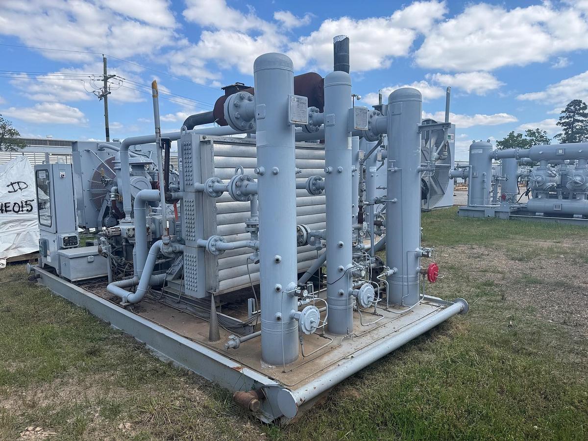 Used 2013 Natural Gas Compressor Package, Skidded