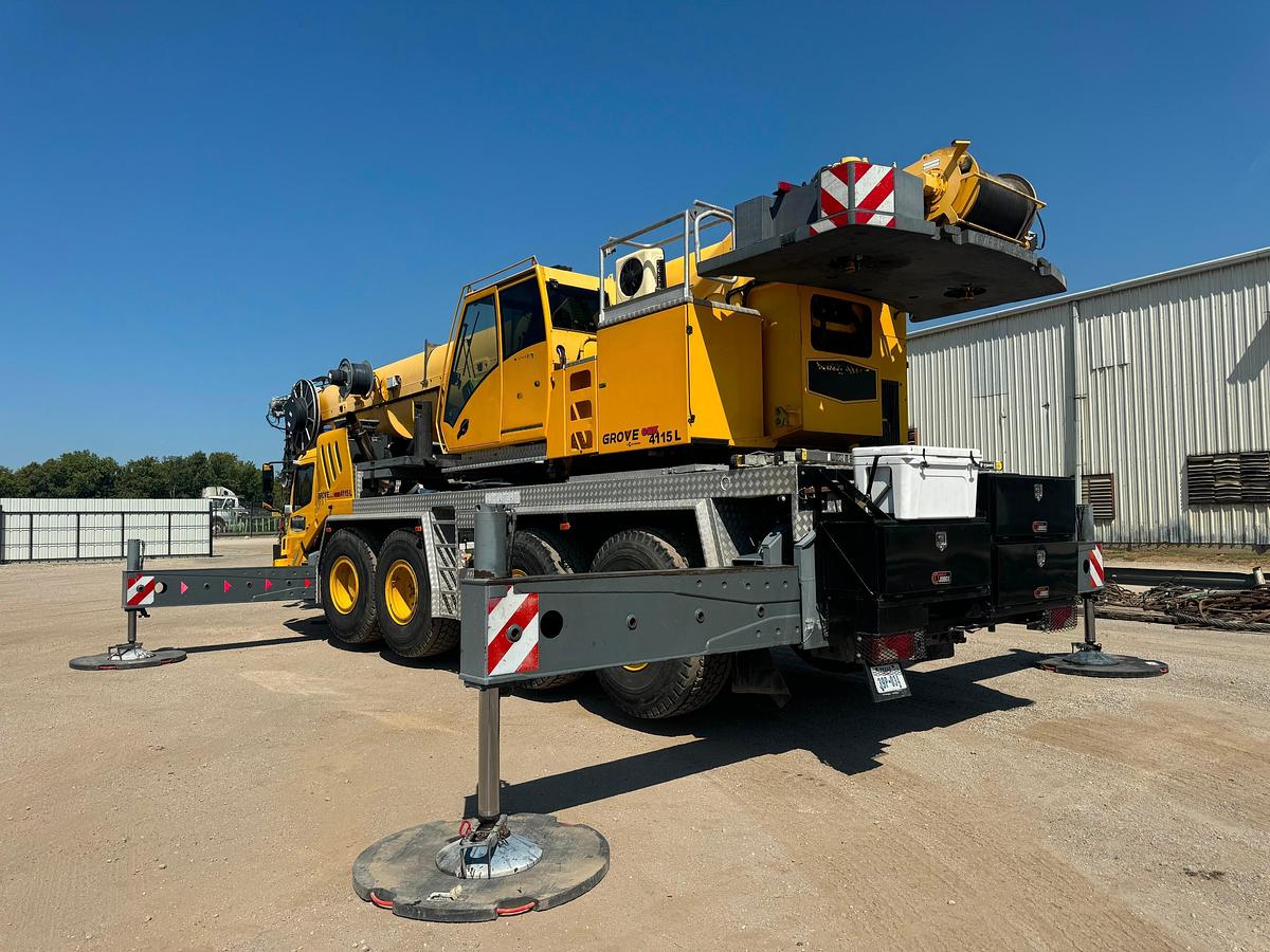 Used 2013 Grove GMK4100L All Terrain Crane 100 Ton Capacity 34,354 Miles