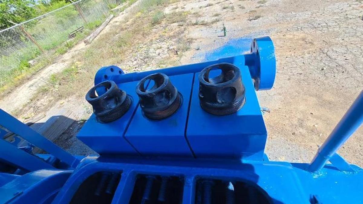 Used Gardner Denver PAH Triplex Pump, Skidded