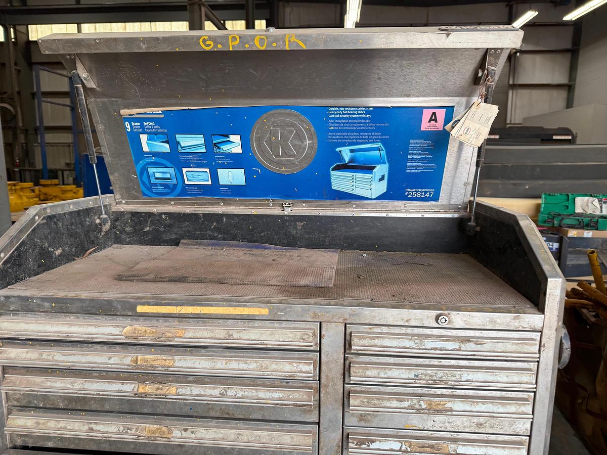 Used Kobalt Toolbox Empty