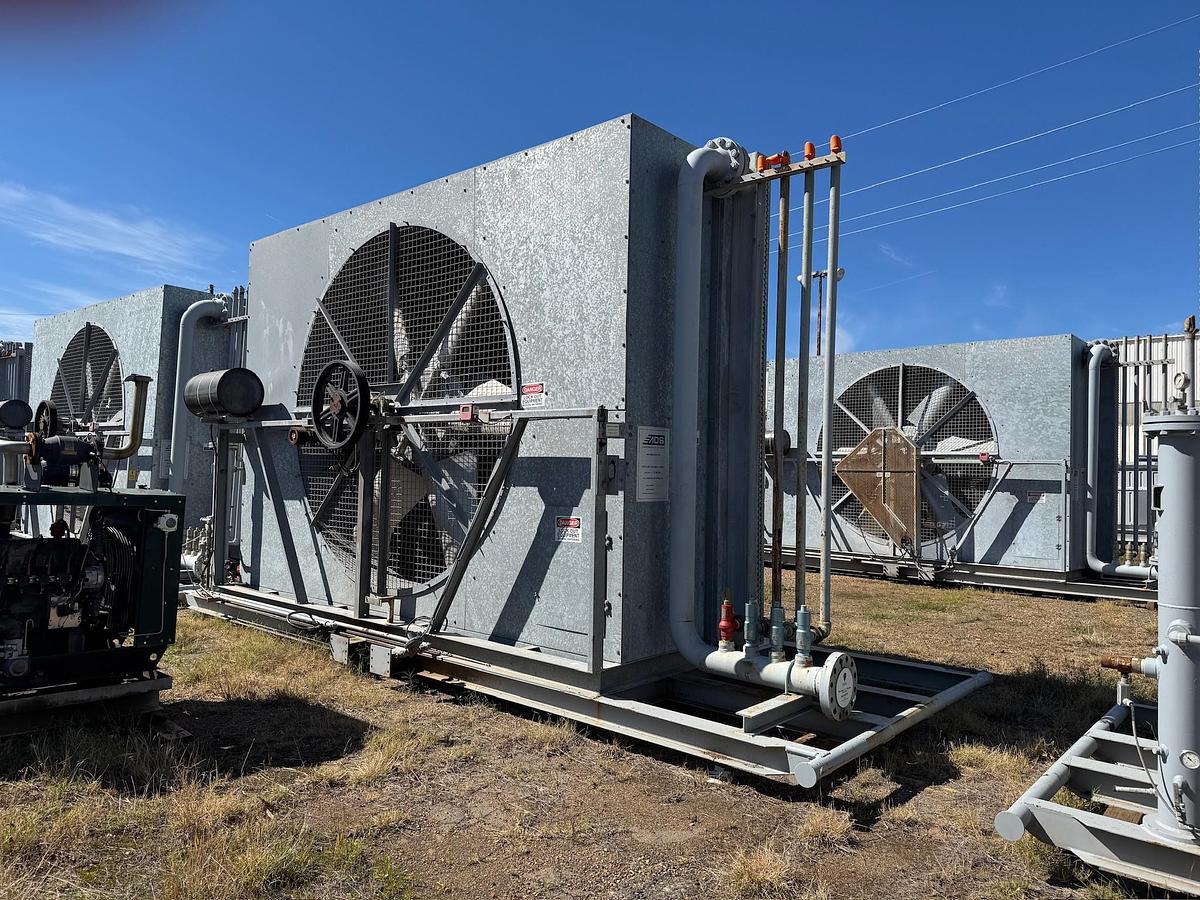 Used 2022 EADS 120-VX Air-Cooled Heat Exchanger (Fin-Fan / Gas Aftercooler)