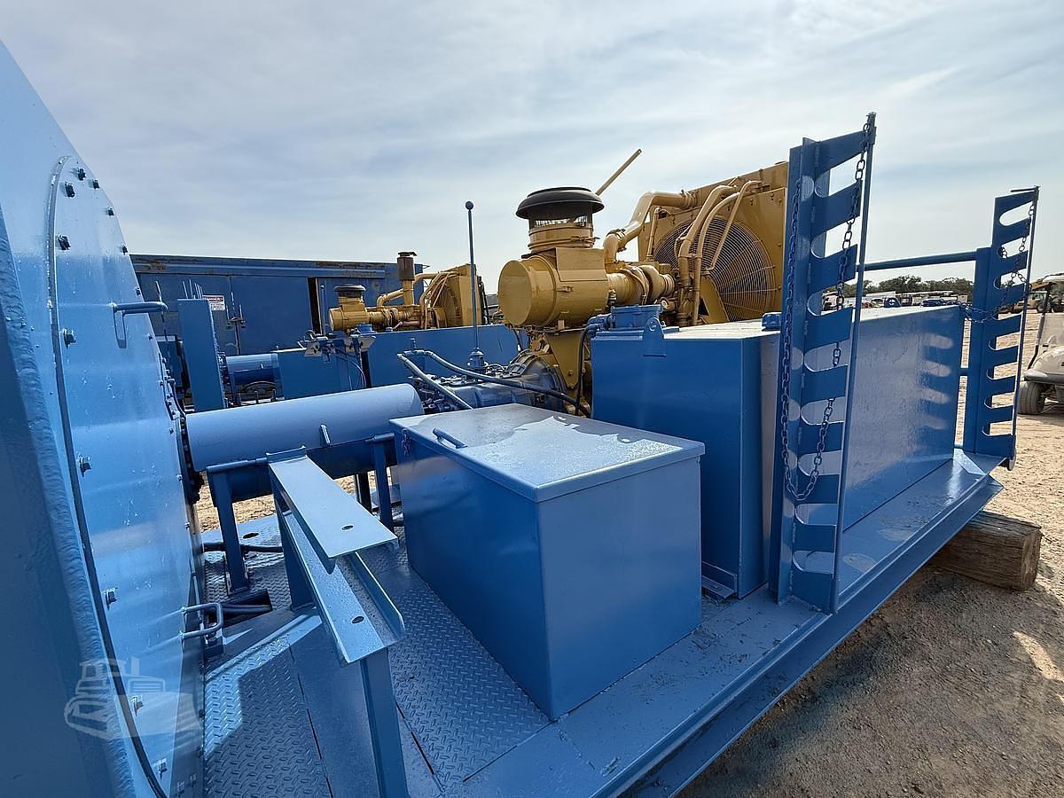 Used Kerr T-60 Triplex Pump Powered by C15 Engine