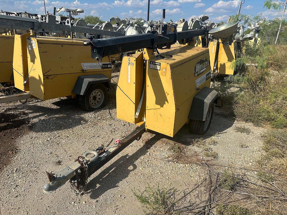 Used Allmand Night-Lite Pro NL 8 8KW Light Plant with CAT Engine