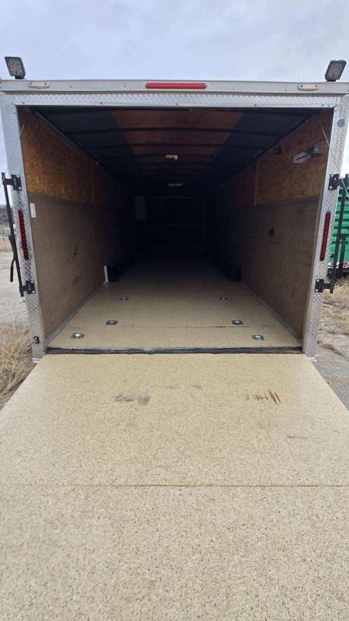 Used 2021 Heavy Duty V-Nose Enclosed Cargo Trailer