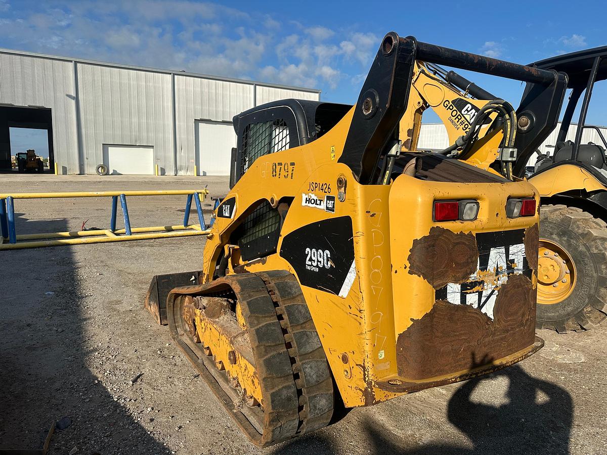 Used CAT 299C Skid Steer
