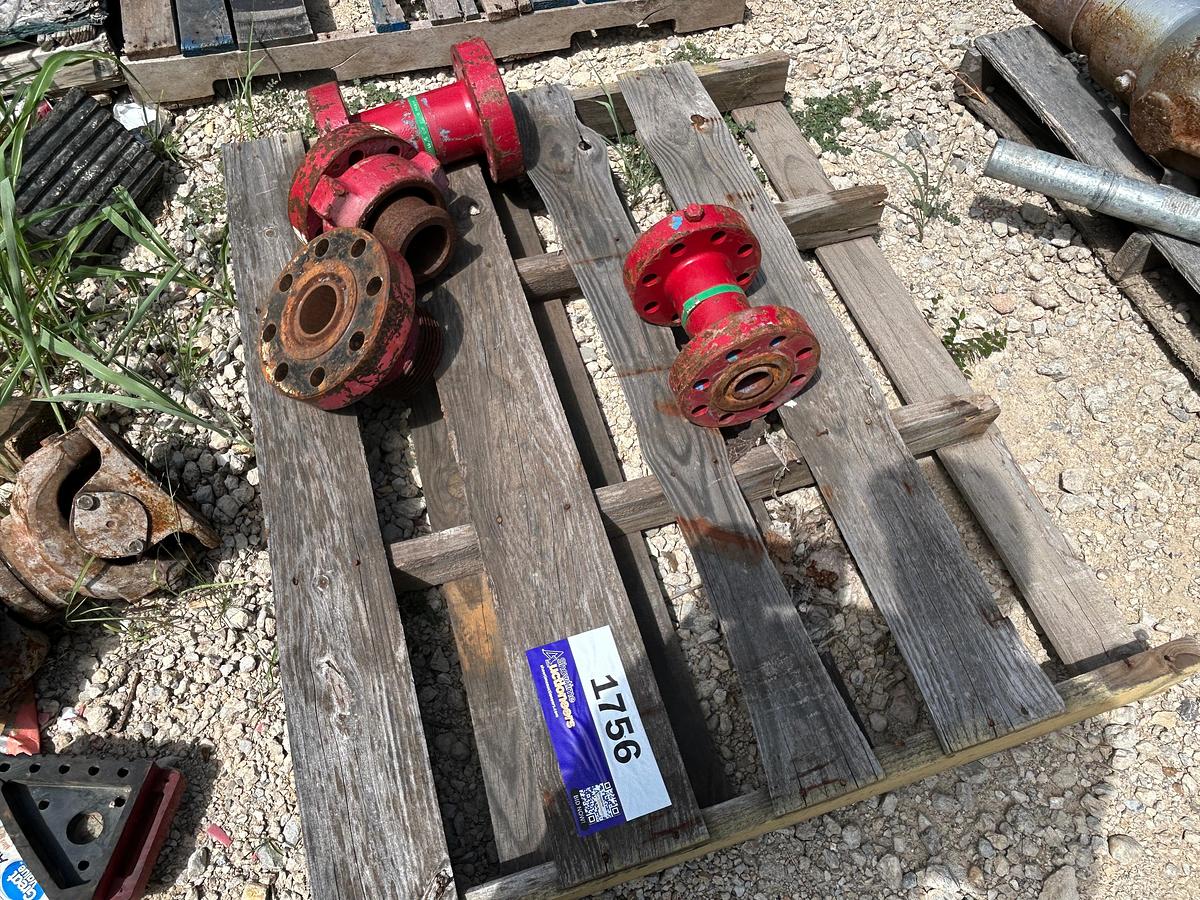 Used Mixed Lot of Oilfield Flanged Spools & Flowline Adapters