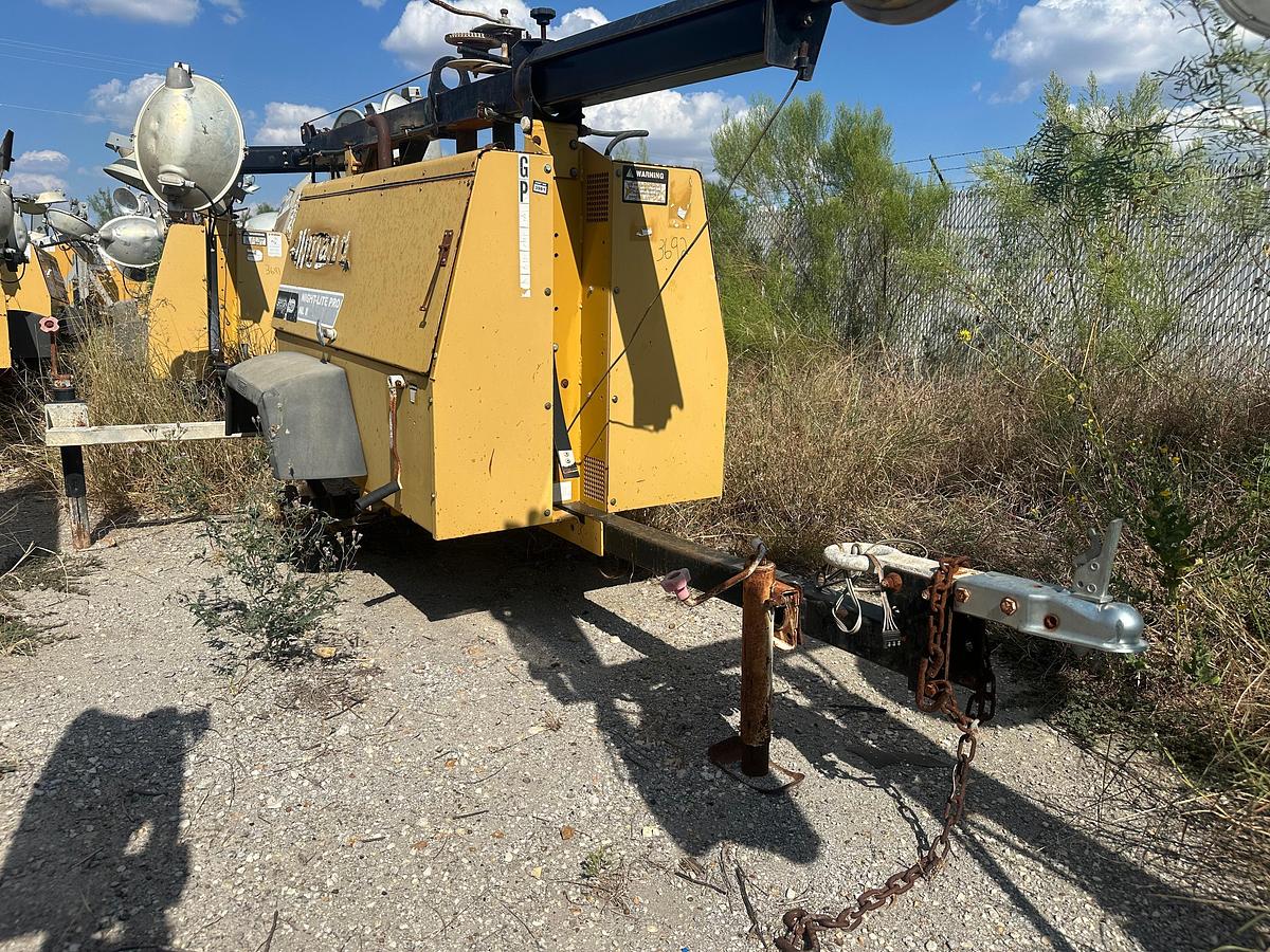Used Allmand Night-Lite Pro NL 8 8KW Light Plant with CAT Engine
