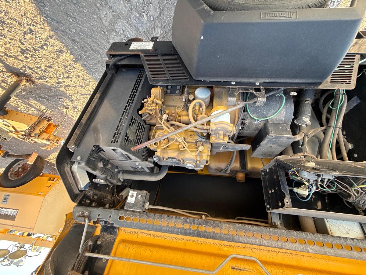 Used Allmand Nite Light Pro II V Series with a CAT Engine
