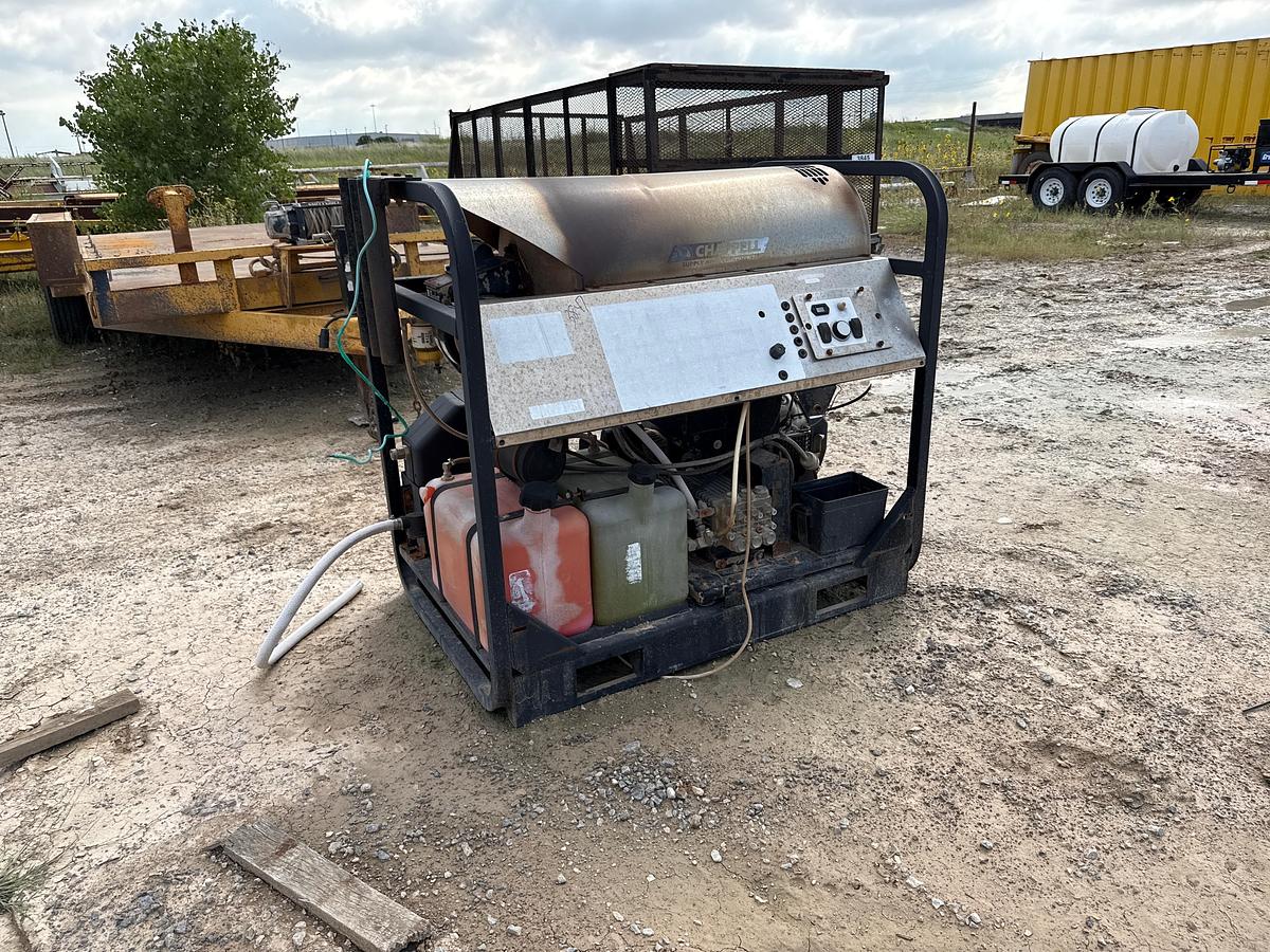 Used 16ft Maxey Pressure Washer Trailer