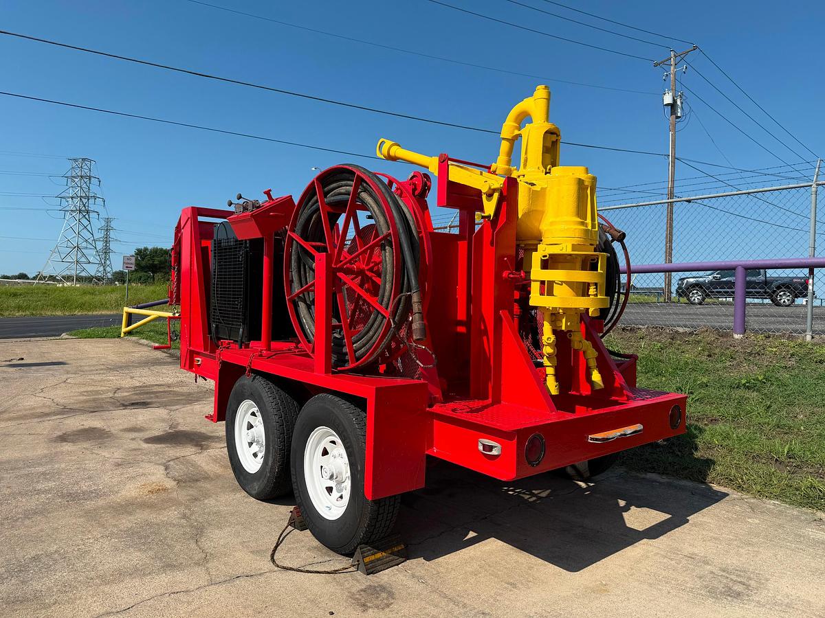 Used KING Oil Tools 3PS-14 Power Swivel - 85 Ton - Cummins QSB Diesel Engine - Remote Control - NICE!