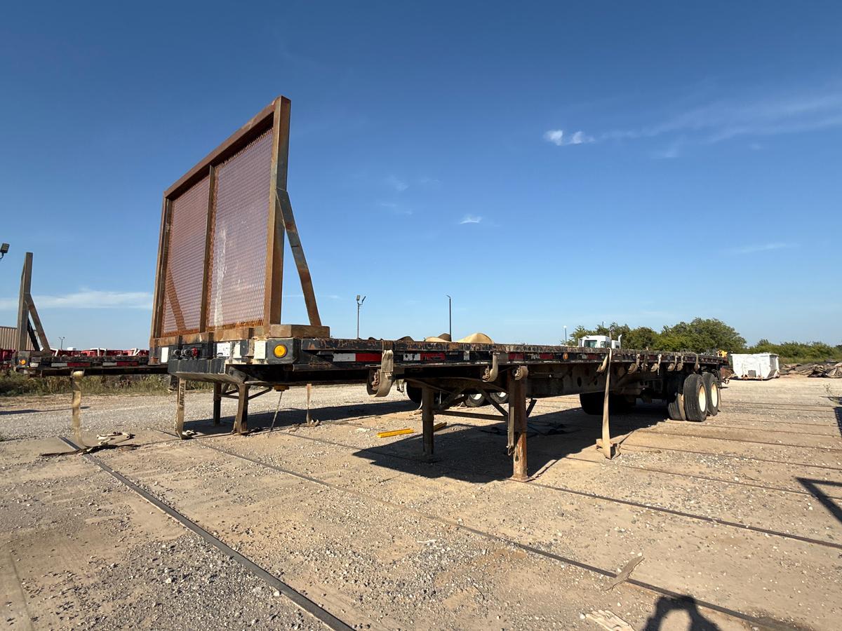 Used 2011 Bright Coop Flatbed Trailer with a 2011 Princeton PB80
