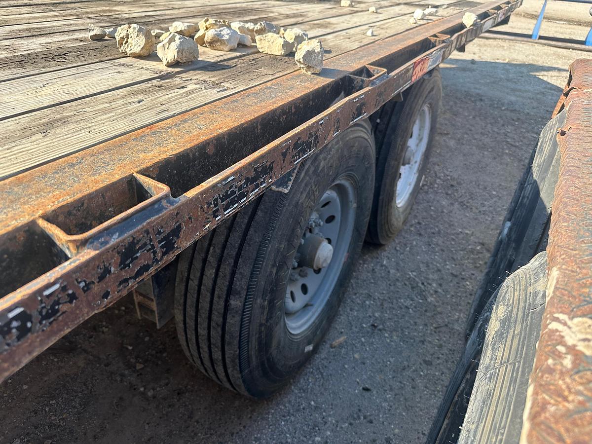 Used Big Tex 120A Flat Bed Bumper Pull 18' Deck Trailer