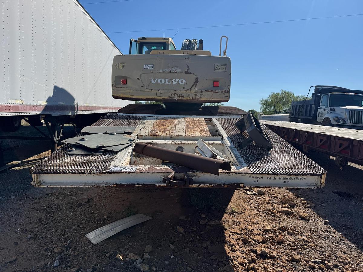Used 1979 Gooseneck Lowboy Trailer