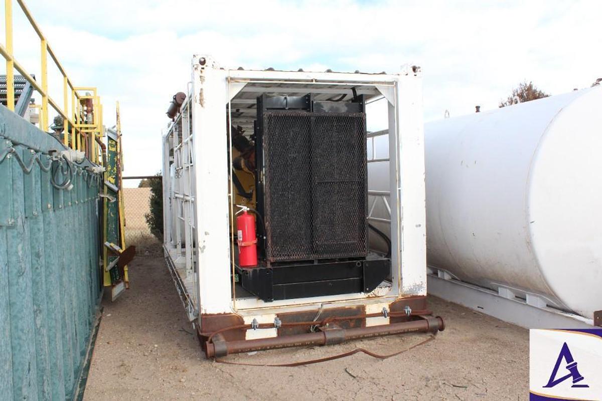 Used CAT 410K 3-Phase Generator p/b CAT C-15 Diesel Engine
