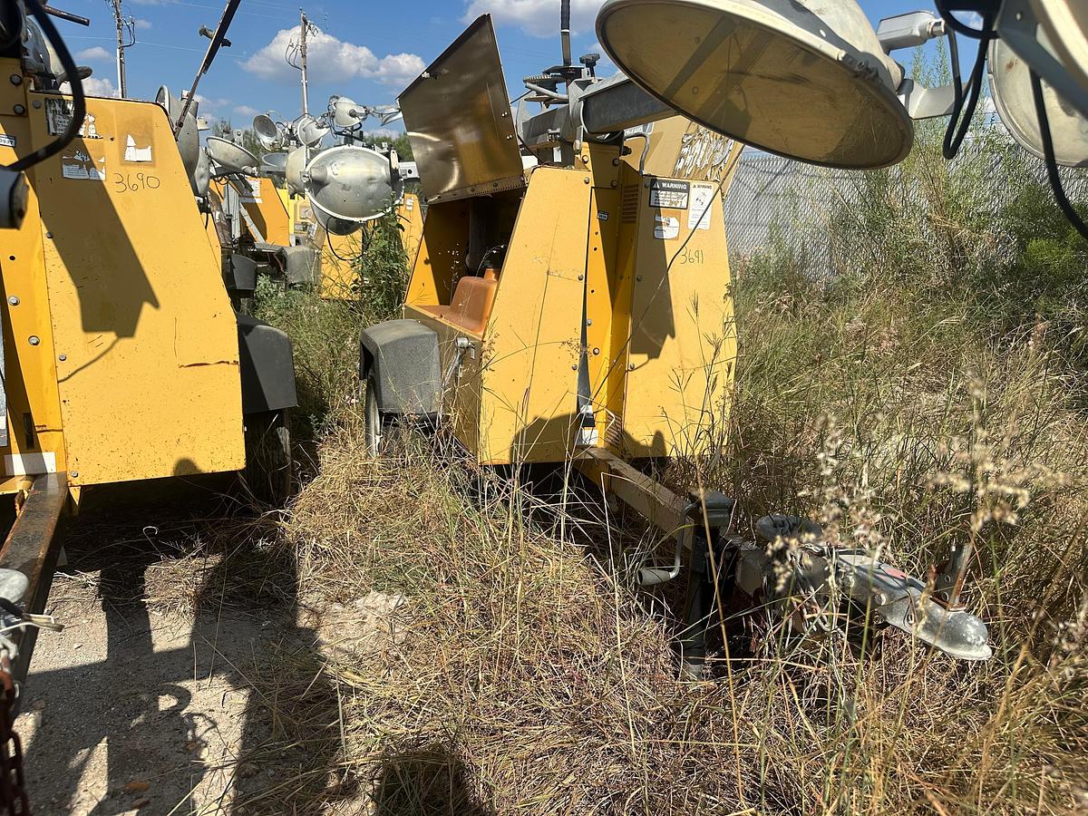 Used Allmand Night-Lite Pro NL 8 8KW Light Plant with CAT Engine
