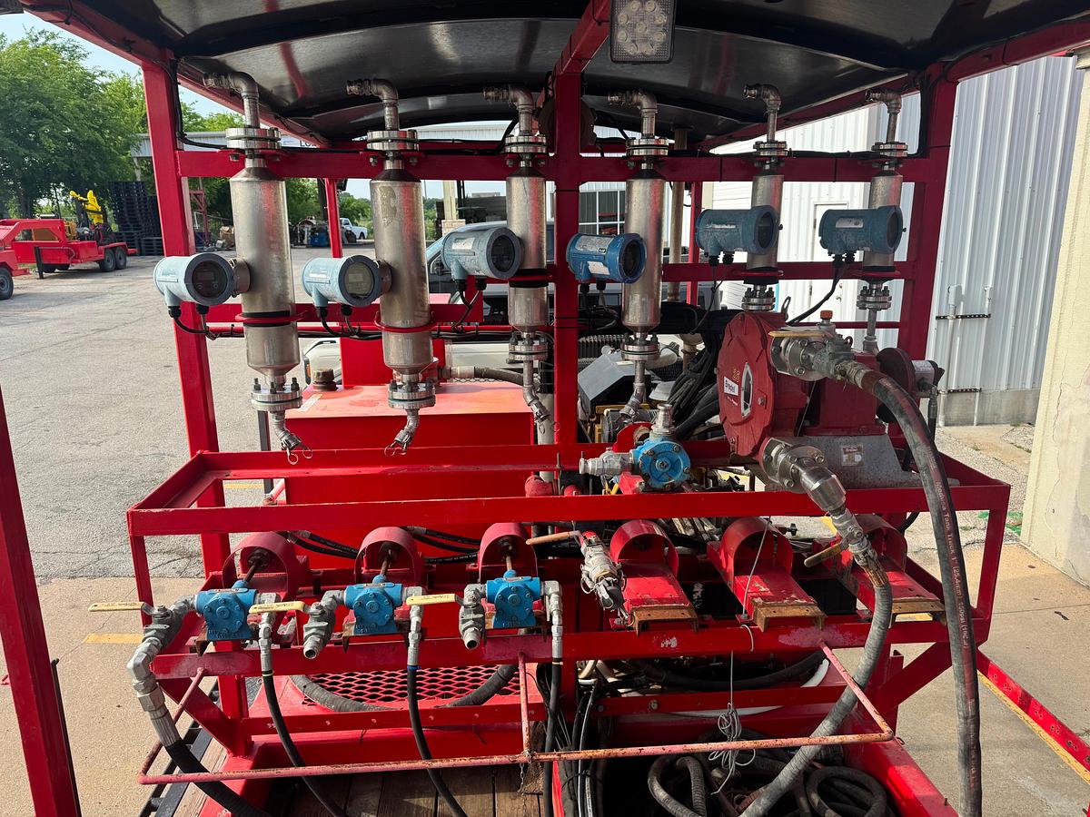 Used 2018 Nov Rolligon Chemical Mixing Unit Big Tex