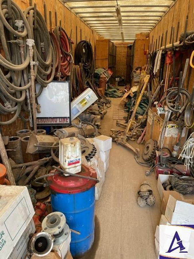 Used STO T/A 53'L Van Trailer with Storage Cabinets