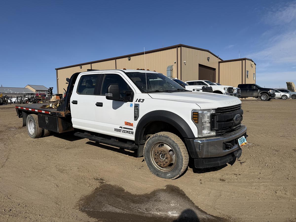 Used 2019 F550 Hot Shot Truck