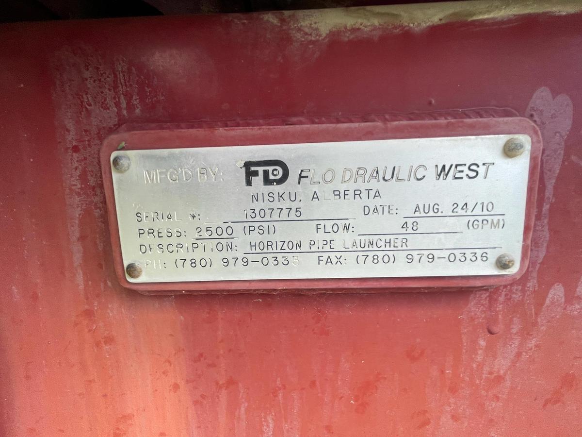 Used 2010 Flodraulic West Skid-Mounted Hydraulic Catwalk