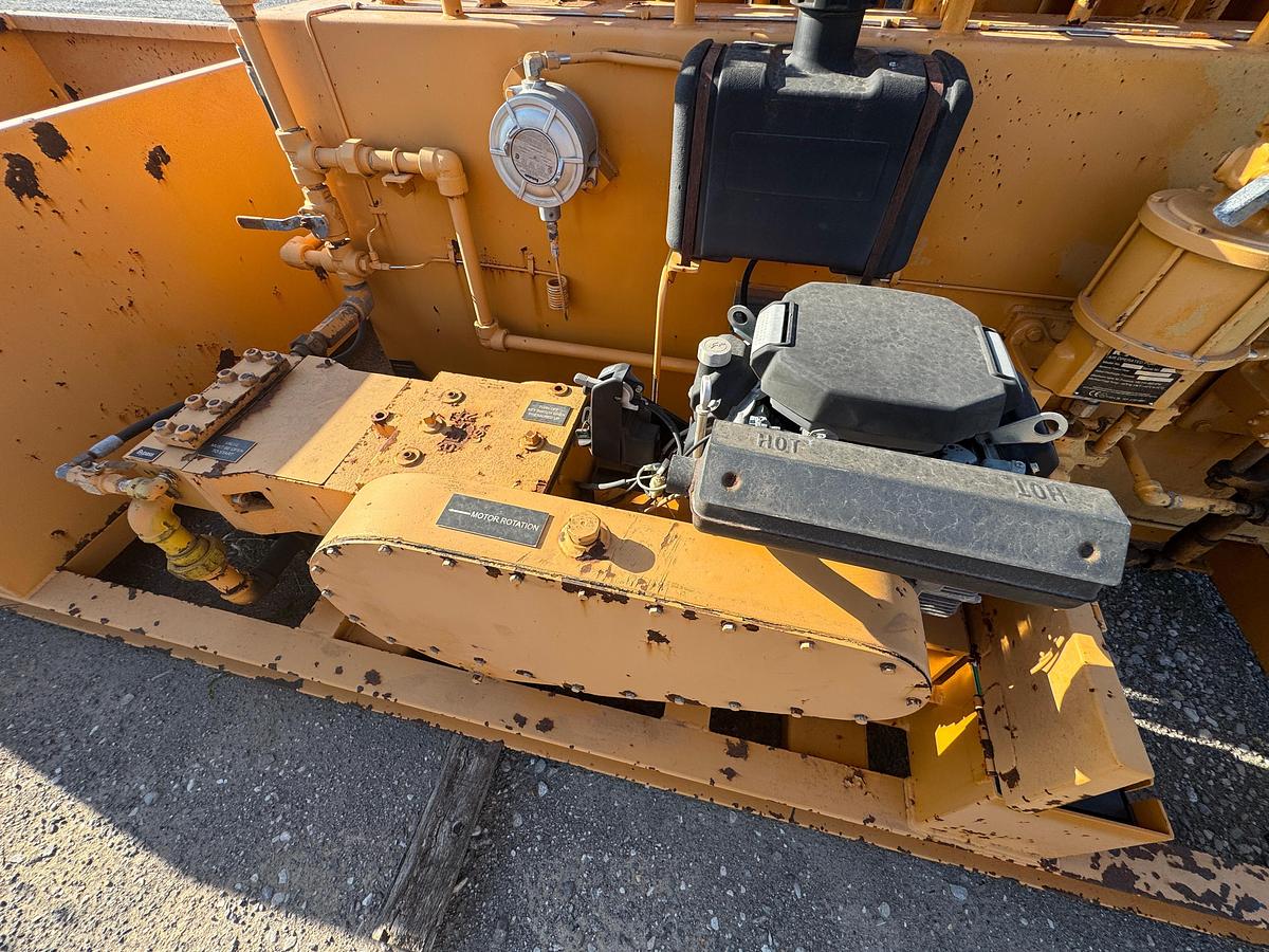 Used 2012 6-Station 120-Gallon Accumulator - BEAR triplex pump - Honda Gas Engine - Storage Tub