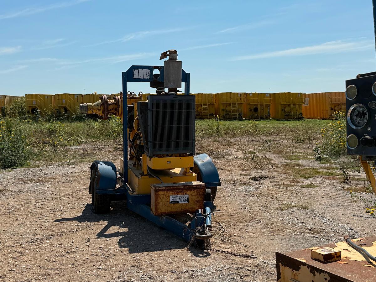 Used Godwin Transfer Pump with a John Deere 4.5L Diesel