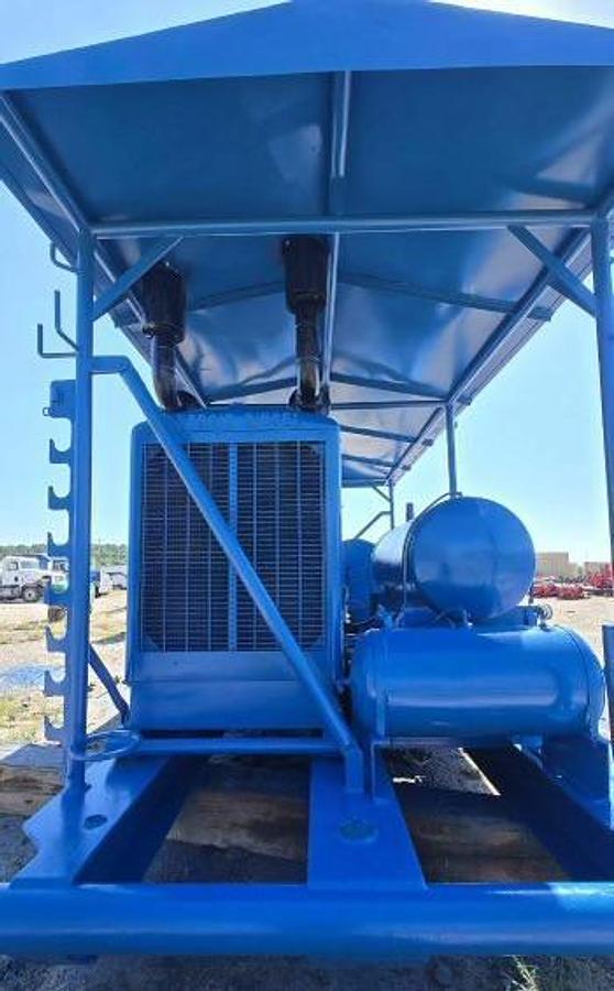 Used Gardner Denver PAH Triplex Pump, Skidded