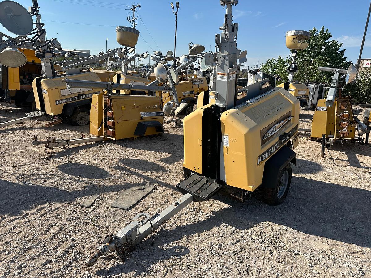 Used Allmand Night-Lite Pro 2 8KW Light Plant with CAT Engine