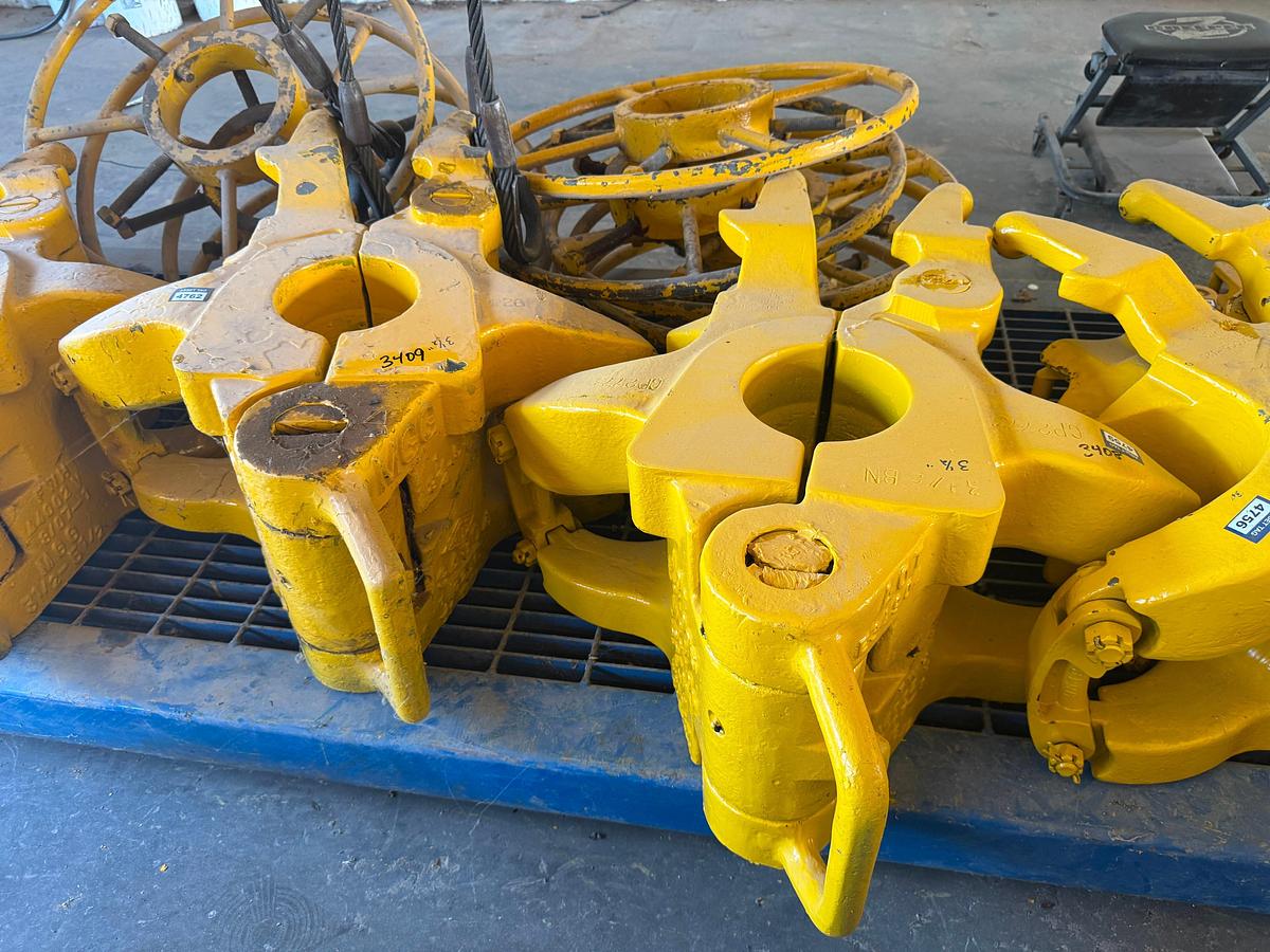 Used (2) AOT MGG 3 1/2'' 250-Ton BN DP Elevator