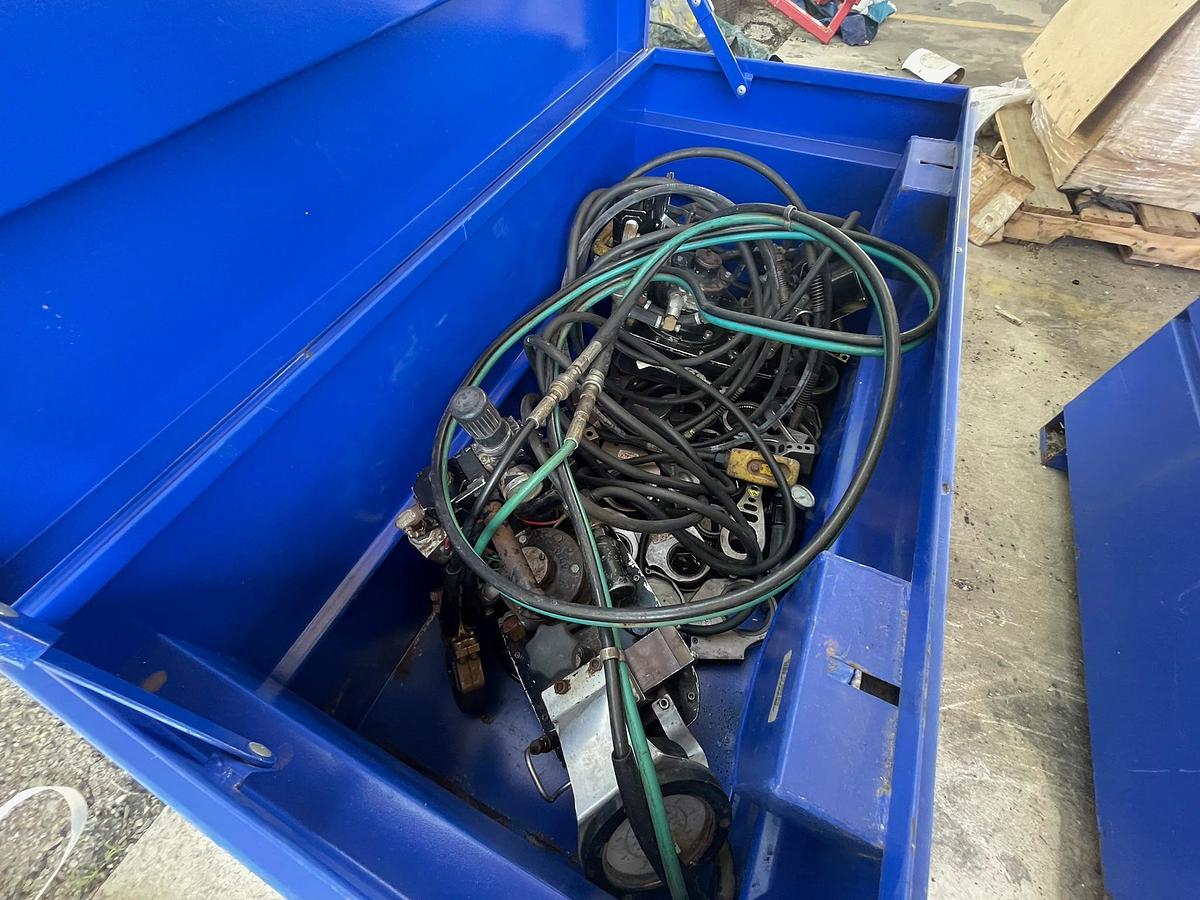 Used Better Built Jobsite Box with Hydraulic Components, Hoses & Industrial Parts
