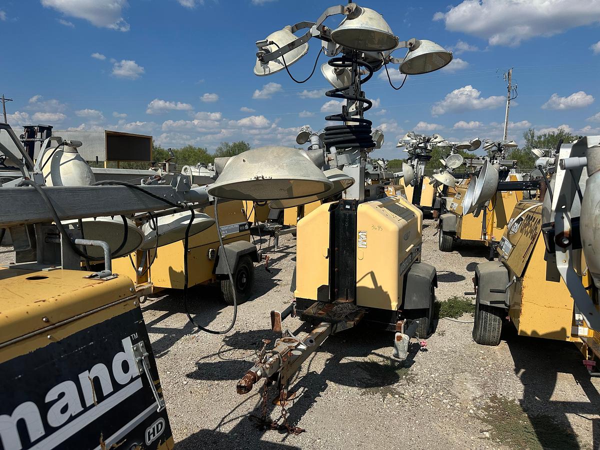 Used Allmand Night-Lite Pro NL 8 8KW Light Plant with CAT Engine