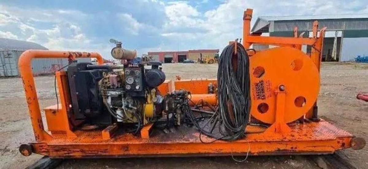 Used Caterpillar C4.4 Engine, Skidded