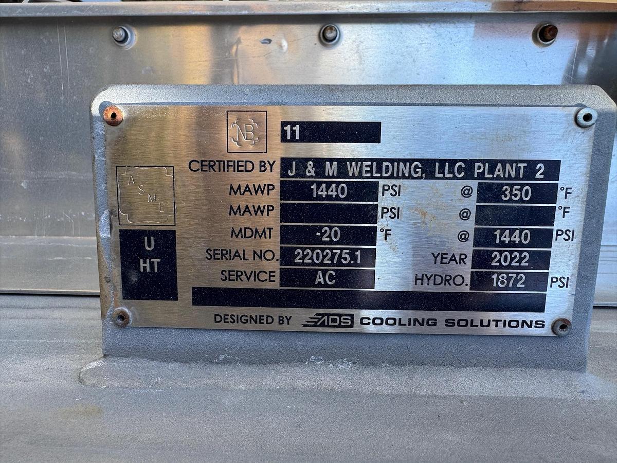 Used 2022 EADS 120-VX Air-Cooled Heat Exchanger (Fin-Fan / Gas Aftercooler)